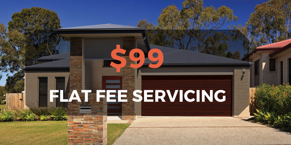 $99 flat fee servicing